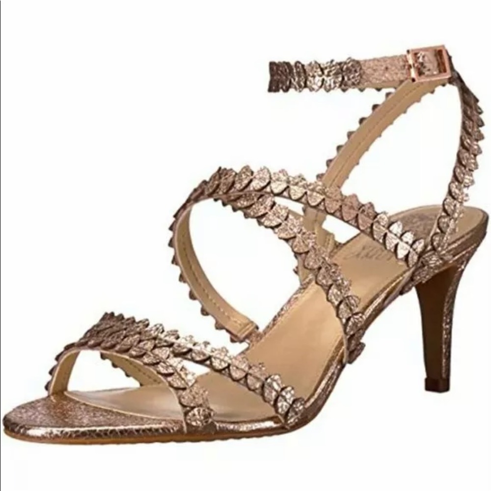 Vince Camuto Yuria Beaming Blush Heel Sandal Women’s Size 9.5
